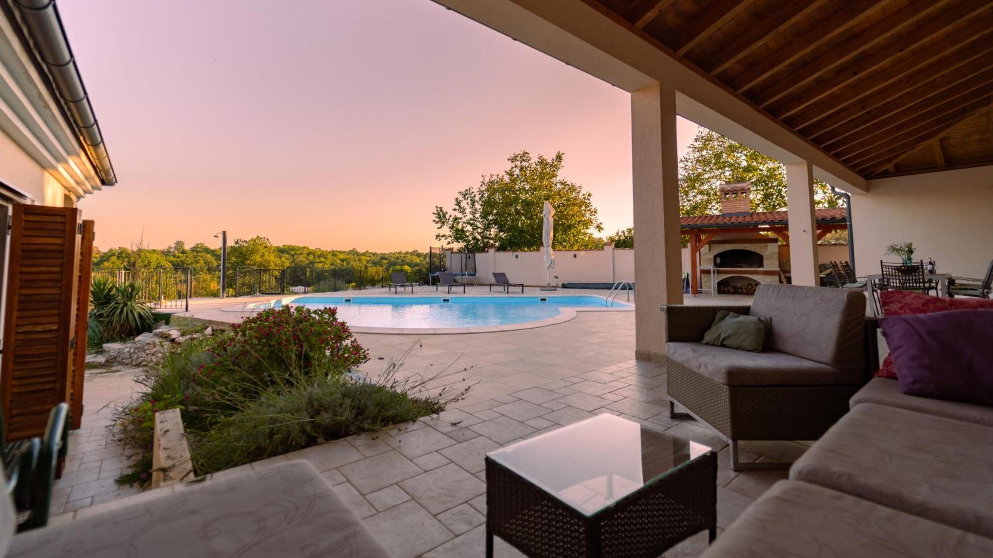 Villa Arton Heated Swimming-Pool Zminj ภายนอก รูปภาพ
