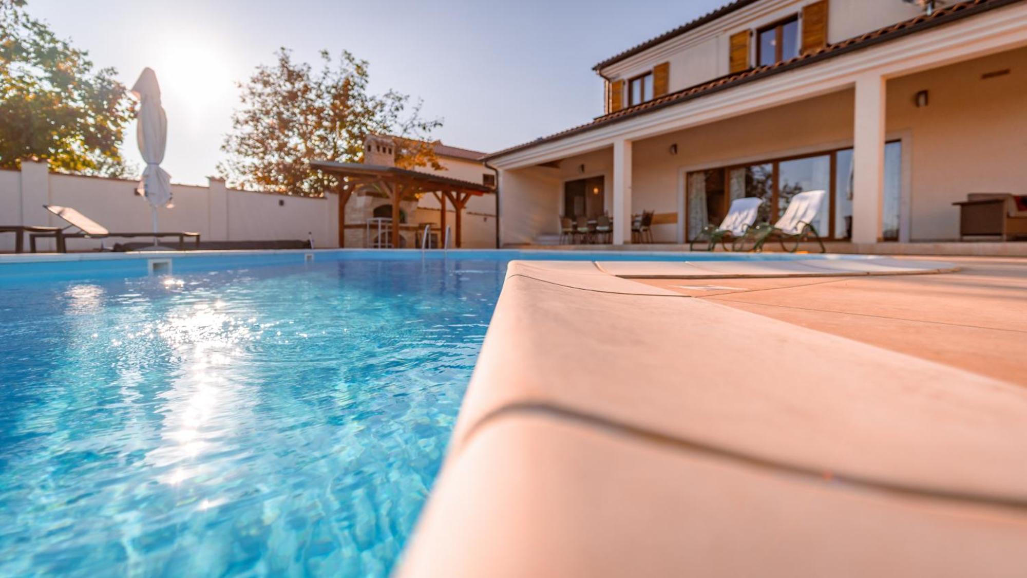 Villa Arton Heated Swimming-Pool Zminj ภายนอก รูปภาพ